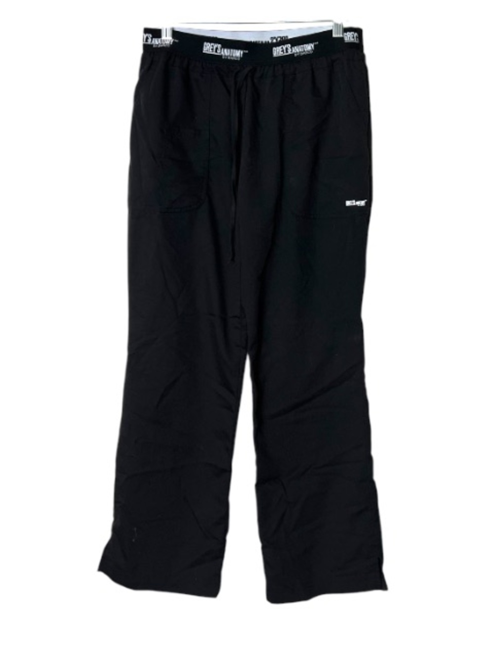 Grey’s Anatomy Active Scrub Pants Black Drawstring Medical Uniform M